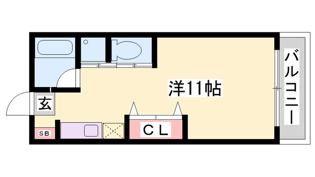 アーバンコート21の物件間取画像