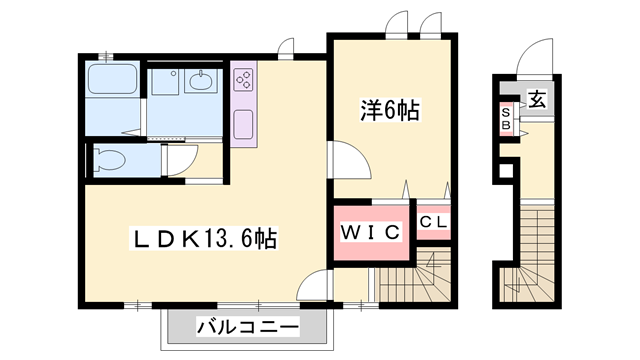 シャルマンヴィレッジCの物件間取画像