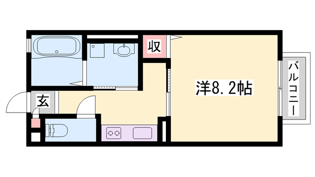 物件間取画像