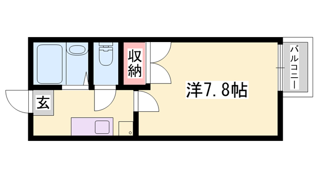 エトランス太子の物件間取画像