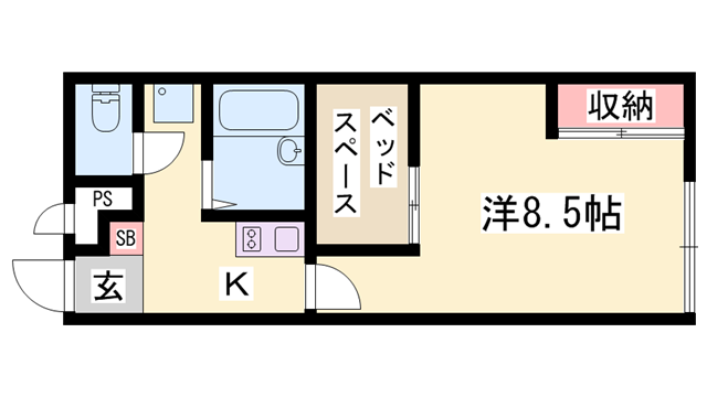 物件間取画像