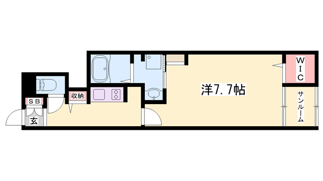 物件間取画像