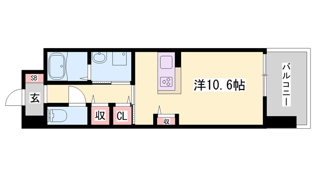 物件間取画像