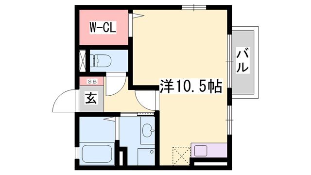 物件間取画像