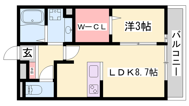 アーク土山の物件間取画像