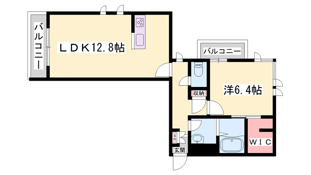 物件間取画像