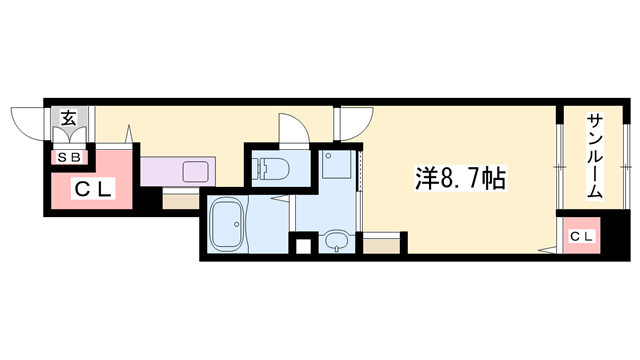 物件間取画像