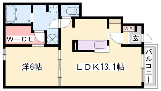 物件間取画像