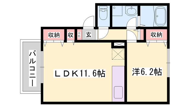 物件間取画像