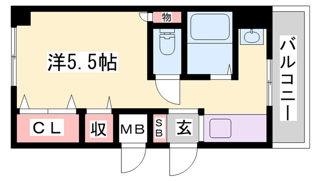 物件間取画像
