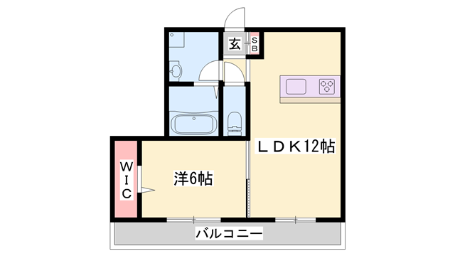 物件間取画像
