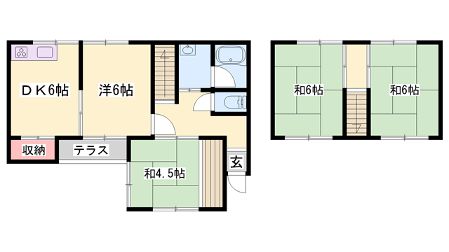 物件間取画像