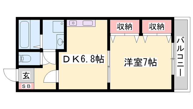 物件間取画像