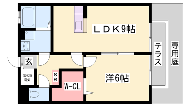 物件間取画像