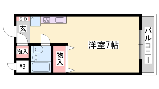 物件間取画像