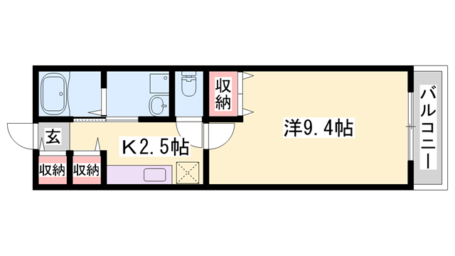 フィオレンティーナの物件間取画像