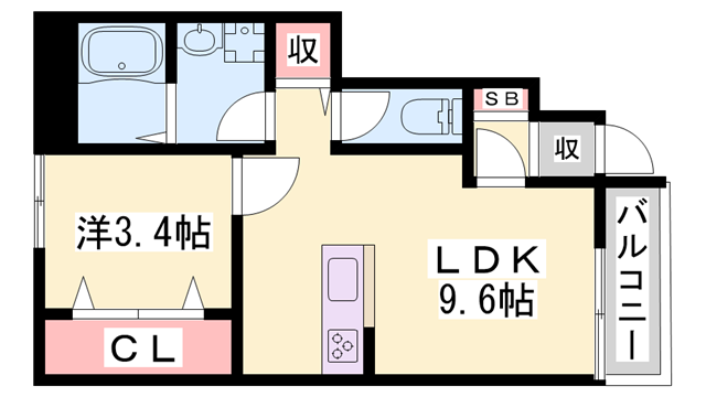 物件間取画像