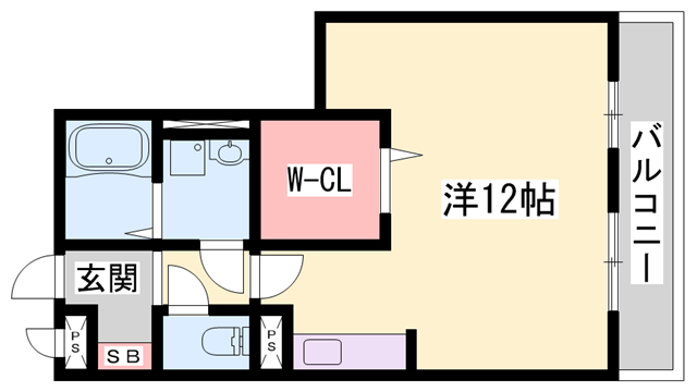 ロータスコートの物件間取画像