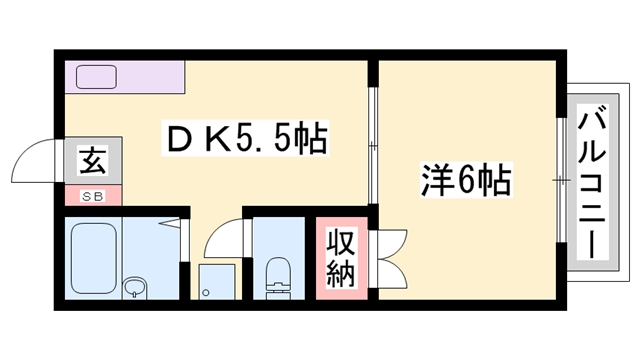 物件間取画像
