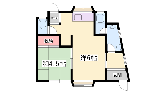 みやび荘の物件間取画像