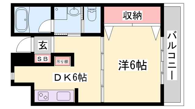 物件間取画像