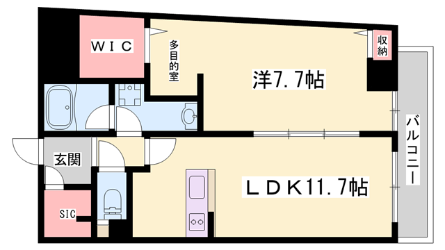 物件間取画像