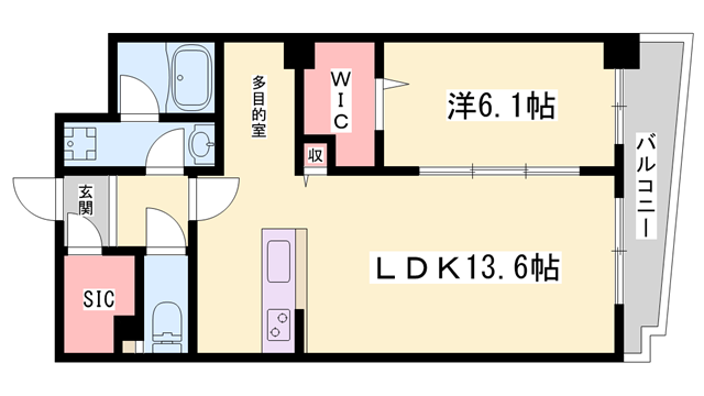 物件間取画像
