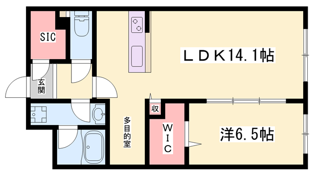 KS Grand Riverの物件間取画像