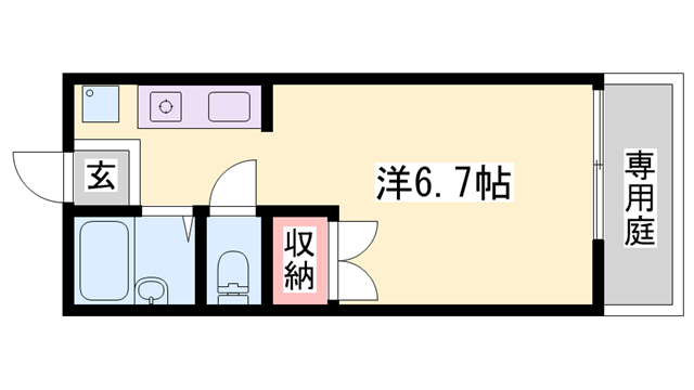 物件間取画像