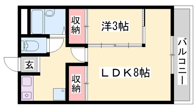 物件間取画像
