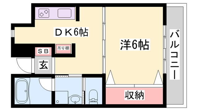物件間取画像