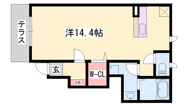 物件間取画像
