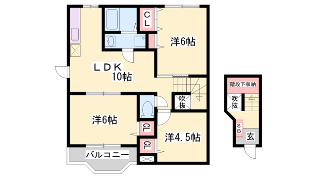 物件間取画像