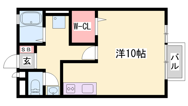 物件間取画像