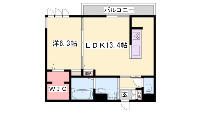 Resplandorの物件間取画像