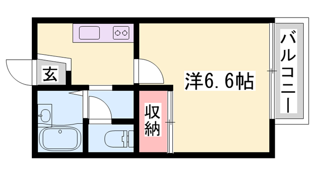 物件間取画像