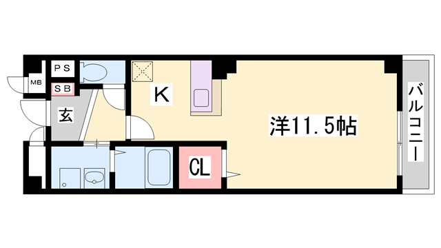 K’s Lifeの物件間取画像