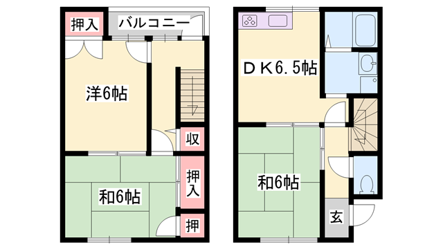 物件間取画像