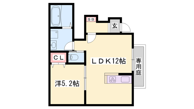物件間取画像