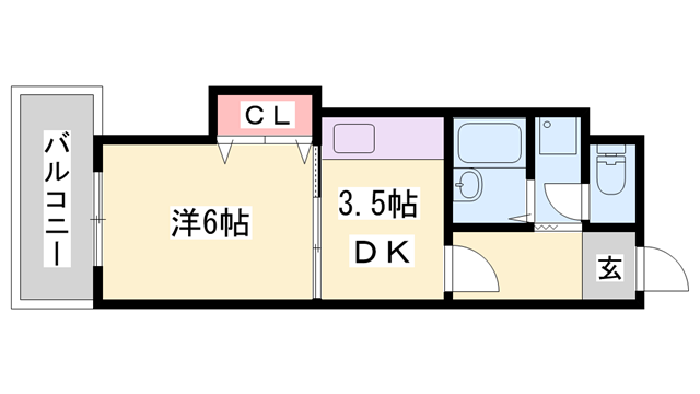 ハイツA&Mの物件間取画像