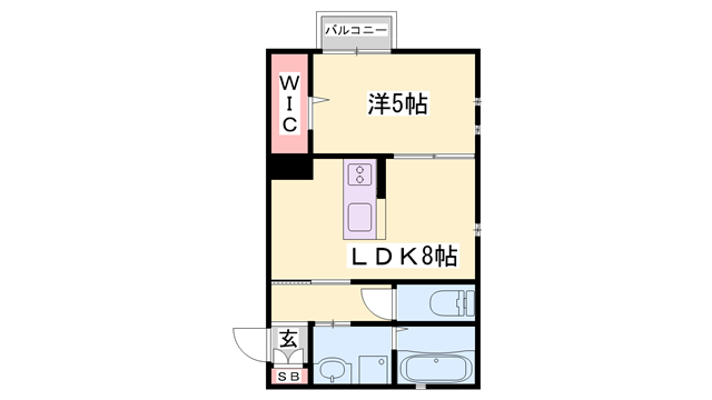 物件間取画像