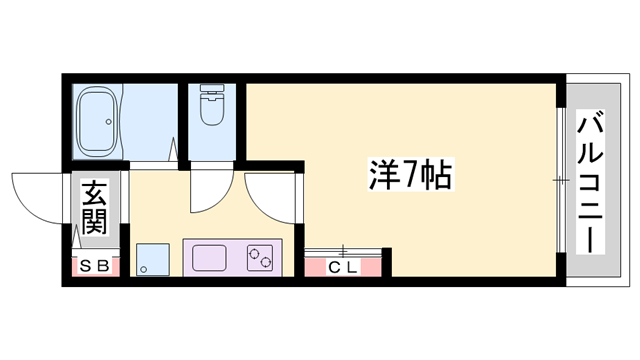 villa cocoの物件間取画像