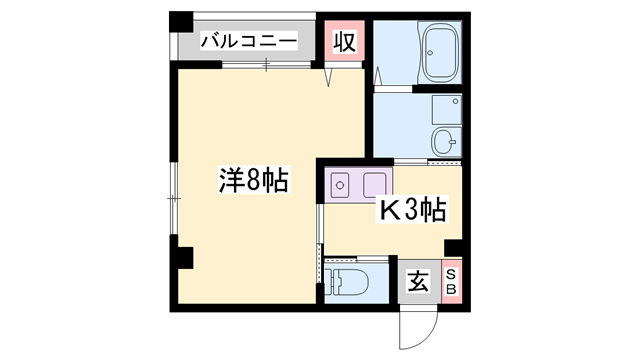 物件間取画像
