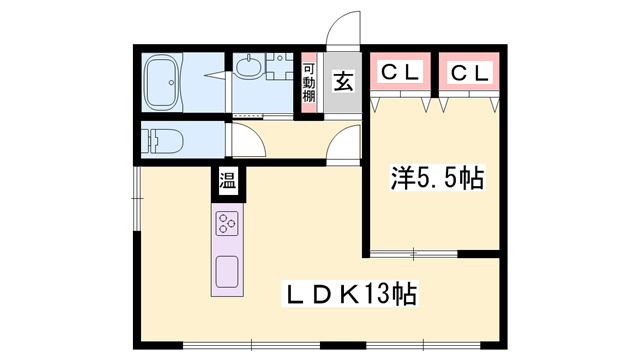 物件間取画像