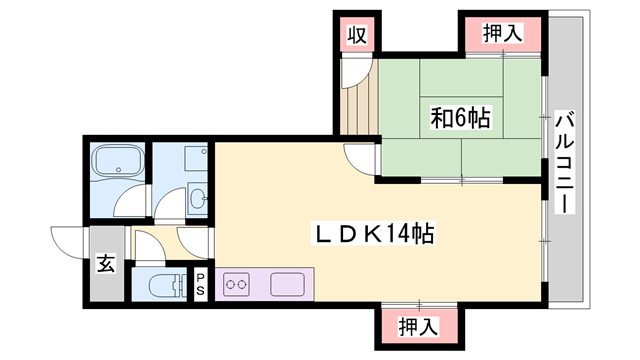 物件間取画像