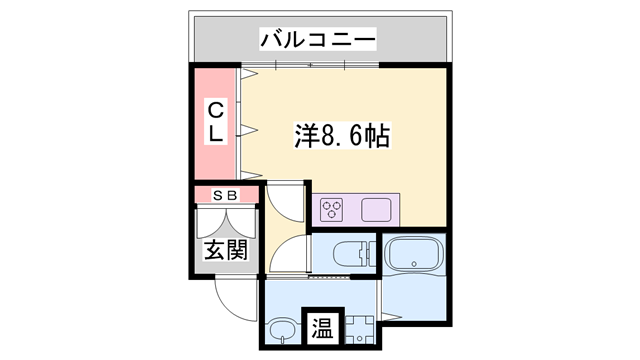 物件間取画像