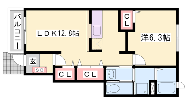物件間取画像