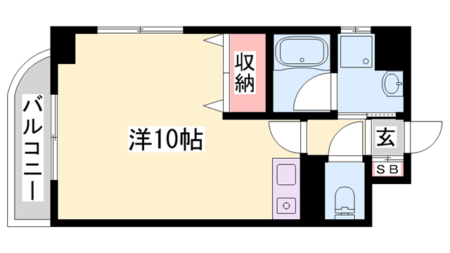 物件間取画像