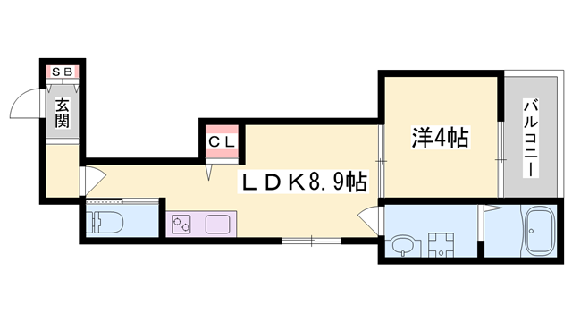 物件間取画像