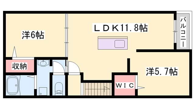 物件間取画像